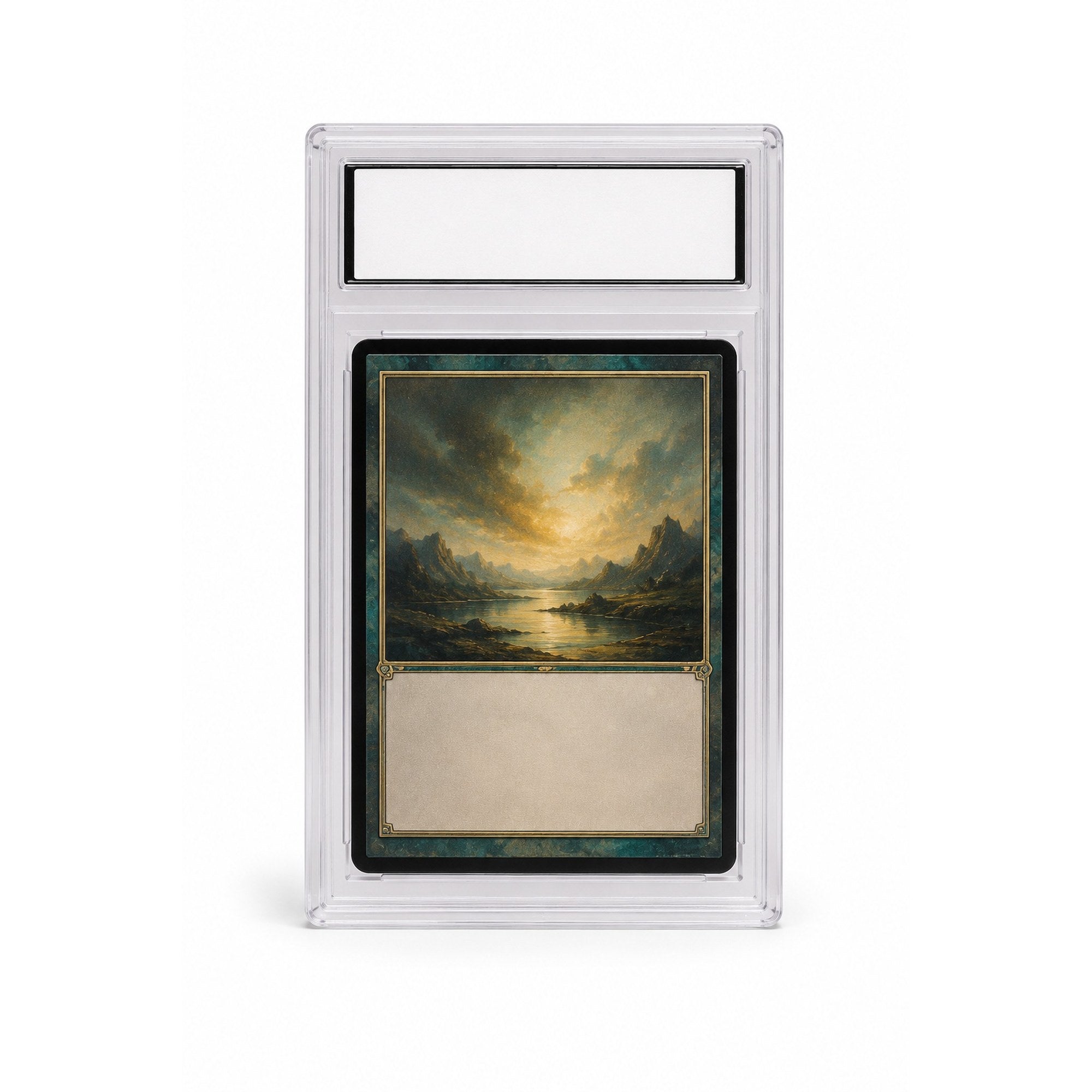 Graded Card Slab — Mint Grade
