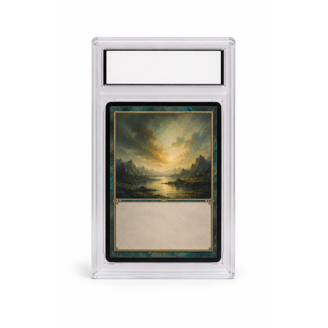 Graded Card Slab — Mint Grade
