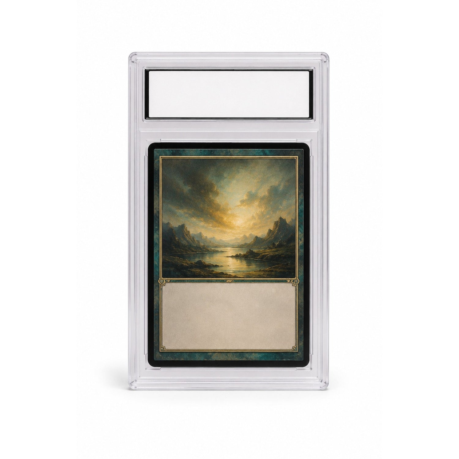 Graded Card Slab — Mint Grade
